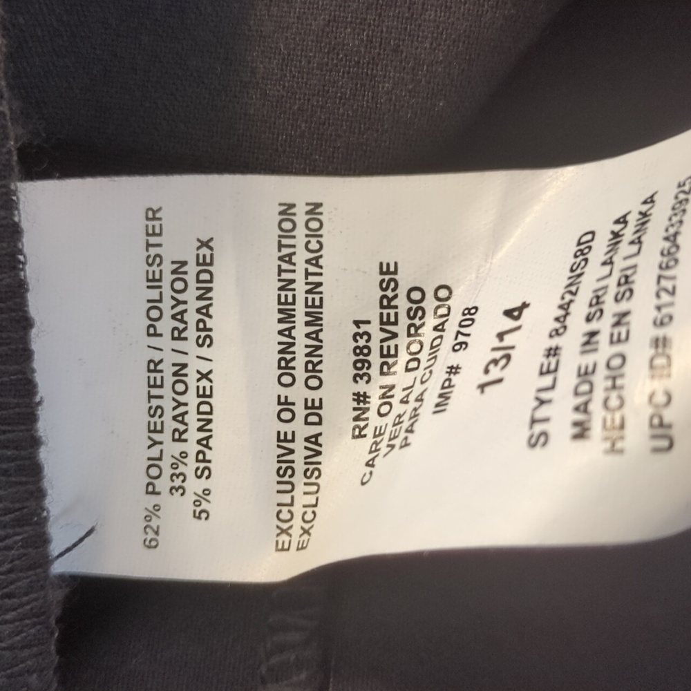 My Michelle Boohoo Black Mini Dress Size 13/14 - Picture 9 of 10